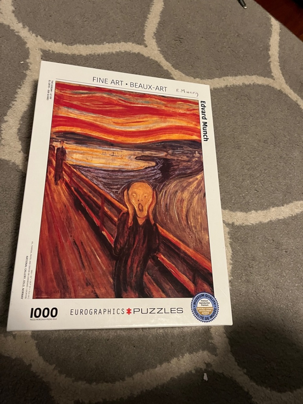 The Scream puzzle